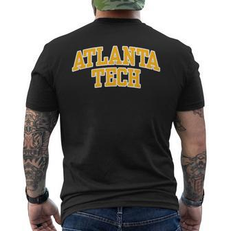 Atlanta Technical College Arch01 Men's T-shirt Back Print - Thegiftio UK