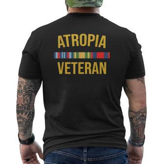 Atropia Veteran Flag Veteran Lovers Mens Back Print T-shirt | Mazezy