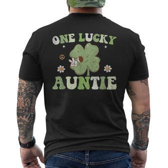 Aunt Matching Family Retro Men's T-shirt Back Print | Mazezy