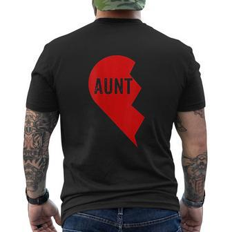 Aunt And Niece Matching Outfits Mens Back Print T-shirt - Thegiftio UK