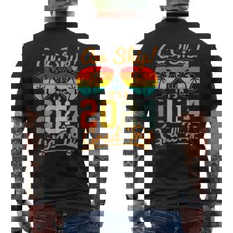Aw Ship It's A Grad Trip 2024 Vintage Graduation Cruise 2024 Men's T-shirt Back Print - Thegiftio