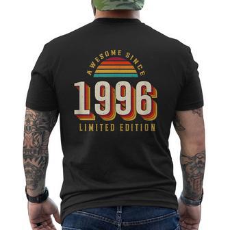 Awesome Since 1996 Limited Edition Retro Vintage Birthday Men's T-shirt Back Print - Monsterry CA