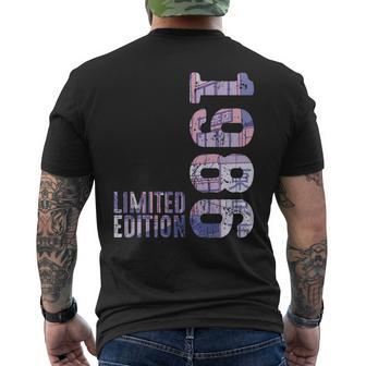 Awesome Year 1986 Retro Aesthetic Since 1986 Vintage 1986 Men's T-shirt Back Print - Monsterry