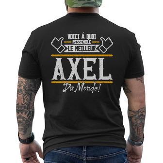 Axel Oici Á Quoi Ressemble Le Meilleur Du Monde T-shirt imprimé au dos - Cadeauxyz
