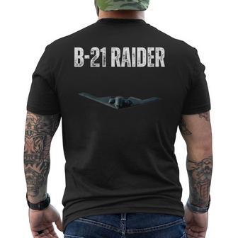 B-21 Raider Cool B21 Jet B-21 Raider Stealth Bomber Men's T-shirt Back Print - Monsterry DE