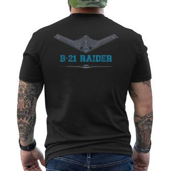 B21 Raider Stealth Bomber Aircraft Usa Airplane Aviation Men's T-shirt Back Print - Monsterry DE