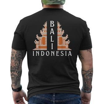 Bali Souvenir Bali Indonesia Souvenir Bali Men's T-shirt Back Print - Monsterry AU