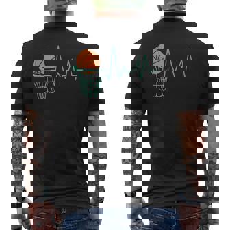 Baloncesto Latido Del Corazón I Jugador De Baloncesto I Camiseta Hombre Estampado Espalda - Regaloses