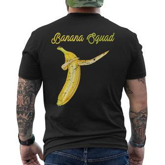 Banana Squad Dabbing Banana Food & Dab Mens Back Print T-shirt - Thegiftio UK