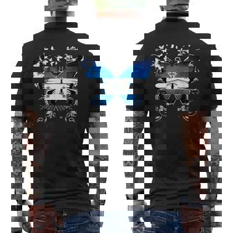 Bandera Honduras Honduras Camiseta Hombre Estampado Espalda - Regaloses
