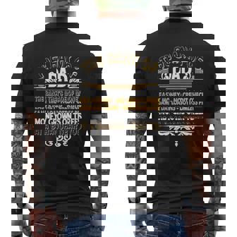 The Bank Of Dad T Shirt T-Shirt Mens Back Print T-shirt - Thegiftio UK