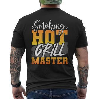 Barbecue Bbq Smoking Hot Grill Master Men's T-shirt Back Print - Monsterry UK