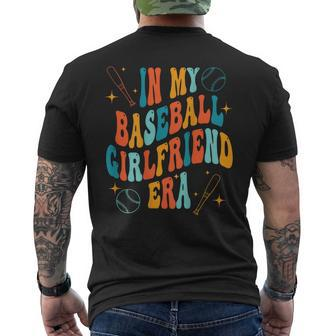 In My Baseball Girlfriend Era Baseball Girlfriend On Back Men's T-shirt Back Print | Mazezy AU