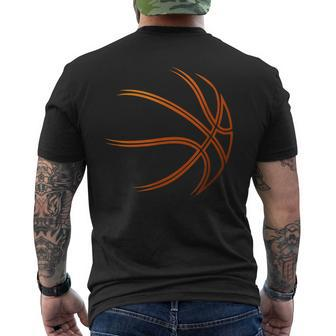 Basketball Player Basketballer Sports Graphic Men's T-shirt Back Print - Thegiftio UK
