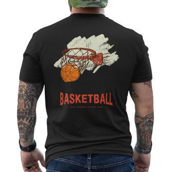 Basketball Usa-Nba Summer League T Men's T-shirt Back Print - Monsterry DE