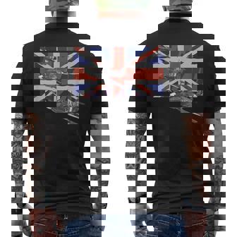 Battle Of Britain Flag England Hawker Hurricane Men's T-shirt Back Print - Thegiftio
