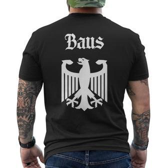 Baus German Surname Family Last Name Deutschland Men's T-shirt Back Print - Seseable