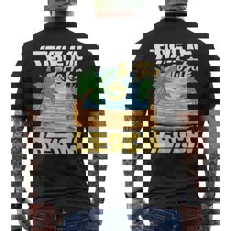 Take Me To The Beach Vacation Men's T-shirt Back Print - Thegiftio UK