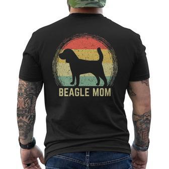 Beagle Mom Beagle Mother Dog Lover Women’S Men's T-shirt Back Print | Mazezy