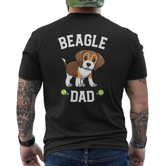 Beagle S For Men Beagle Dad For Beagle Lovers Mens Back Print T-shirt | Mazezy CA