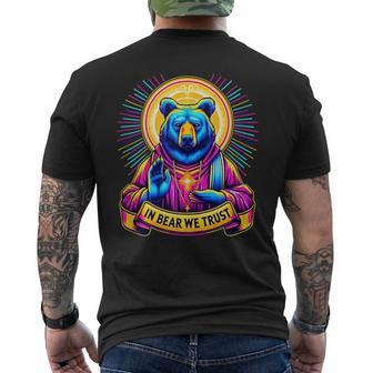 In Bear We Trust I Choose The Bear 2024 Men's T-shirt Back Print - Monsterry CA