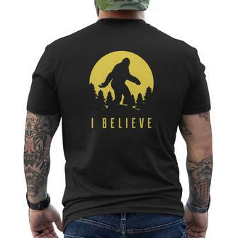 I Believe In Bigfoot For Bigfoot Believers Mens Back Print T-shirt - Thegiftio UK