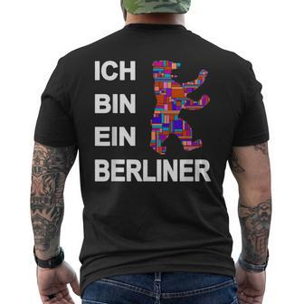 Berlin Ich Bin Ein Berlin T-Shirt mit Rückendruck - Seseable