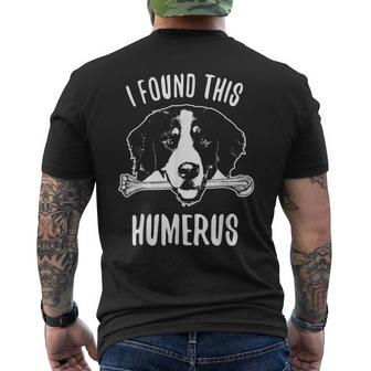 Bernese Mountain Dog Dog Humerus Berner Men's T-shirt Back Print - Monsterry DE