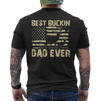 Best Buckin Dad Ever Fathers Day 2024 Fathers Day Men's T-shirt Back Print - Seseable