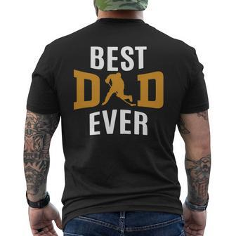 Best Dad Ever Yellow And White Good Daddy Fathers Day Mens Back Print T-shirt - Thegiftio UK