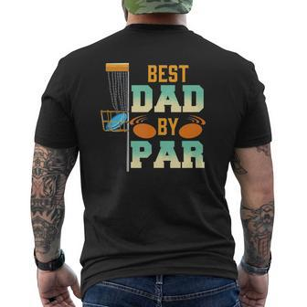 Best Dad By Par Disc Golf Mens Back Print T-shirt | Mazezy CA
