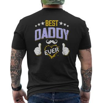 Best Daddy Ever Personalized Grandpa Mens Back Print T-shirt | Mazezy