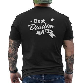 Best Daidoe Ever Shirt Irish Grandpa Black W Mens Back Print T-shirt - Thegiftio