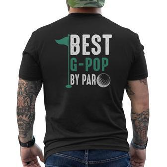 Best G-Pop By Par Father's Day Golf Mens Back Print T-shirt | Mazezy