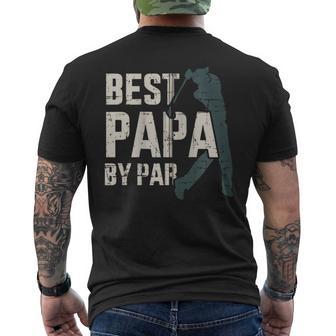 Best Papaon Par For Golfer Dad And Father Day Kapuzenjacke T-Shirt mit Rückendruck - Geschenkecke