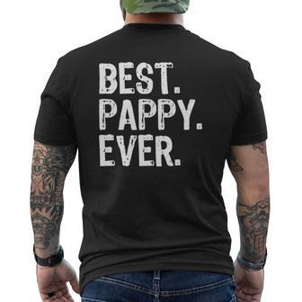 Best Pappy Ever Grandpa Cool Father's Day Mens Back Print T-shirt | Mazezy CA