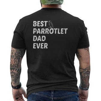 Best Parrotlet Dad Ever For Father’S Day Mens Back Print T-shirt | Mazezy
