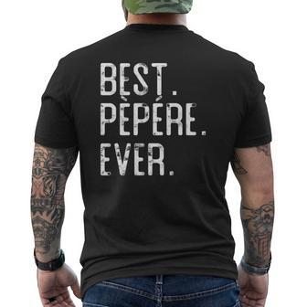 Best Pepere Ever Father’S Day For Pépère Mens Back Print T-shirt | Mazezy DE