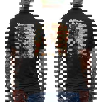 Best Rottweiler Dad Ever Us Flag 4Th Of July Rottweiler Mens Back Print T-shirt - Thegiftio
