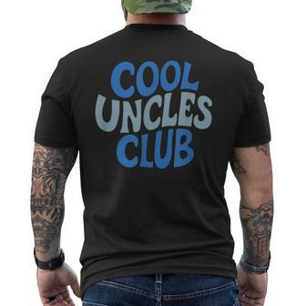Best Uncle Cool Uncle Club Great Uncle From Niece Men's T-shirt Back Print - Seseable