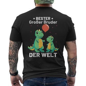 Bester Großer Brudern Der Welt T-Shirt mit Rückendruck - Geschenkecke