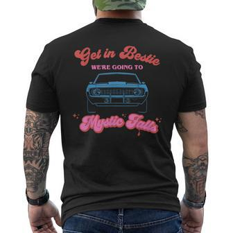 Get In Bestie We're Going To Mystic Falls Virginia Vervain Men's T-shirt Back Print - Thegiftio UK