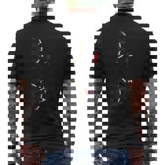 Bicycle Lovers Retro Vintage Racing Cycling Bike Men's T-shirt Back Print - Thegiftio