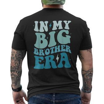 In My Big Brother Era Pregnancy Announcement For Brother Men's T-shirt Back Print - Monsterry AU
