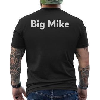 Big Mike Men's T-shirt Back Print - Monsterry UK