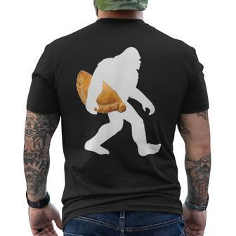 Bigfoot Huge Pasty Sasquatch Up Michigan Men's T-shirt Back Print - Monsterry