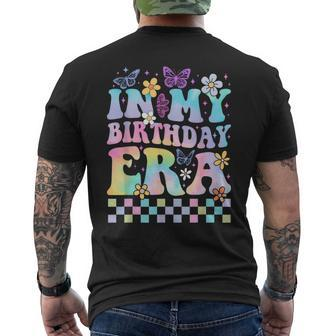 In My Birthday Era Retro Bday Girl Men's T-shirt Back Print - Seseable
