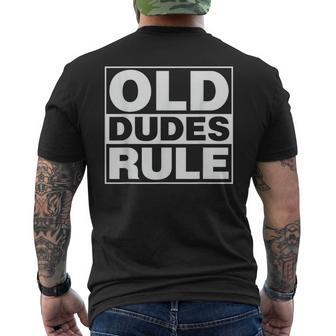 Birthday Idea For Any Guy Turning 40 50 Or 60 Men's T-shirt Back Print - Monsterry