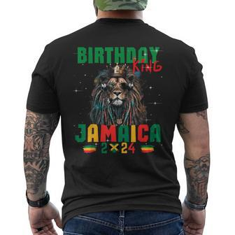 Birthday King Jamaica Trip For Party Vacation Matching Men's T-shirt Back Print - Thegiftio