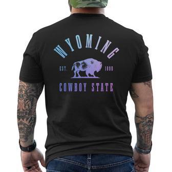 Bison Vintage Pride Men's T-shirt Back Print - Monsterry UK